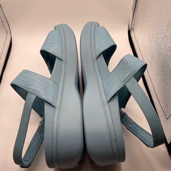 Vionic Fay platform Women's Blue Sandals size 9 - Picture 7 of 9